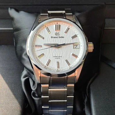 Spring Drive Evolution 9 Stainless Steel / White / Bracelet