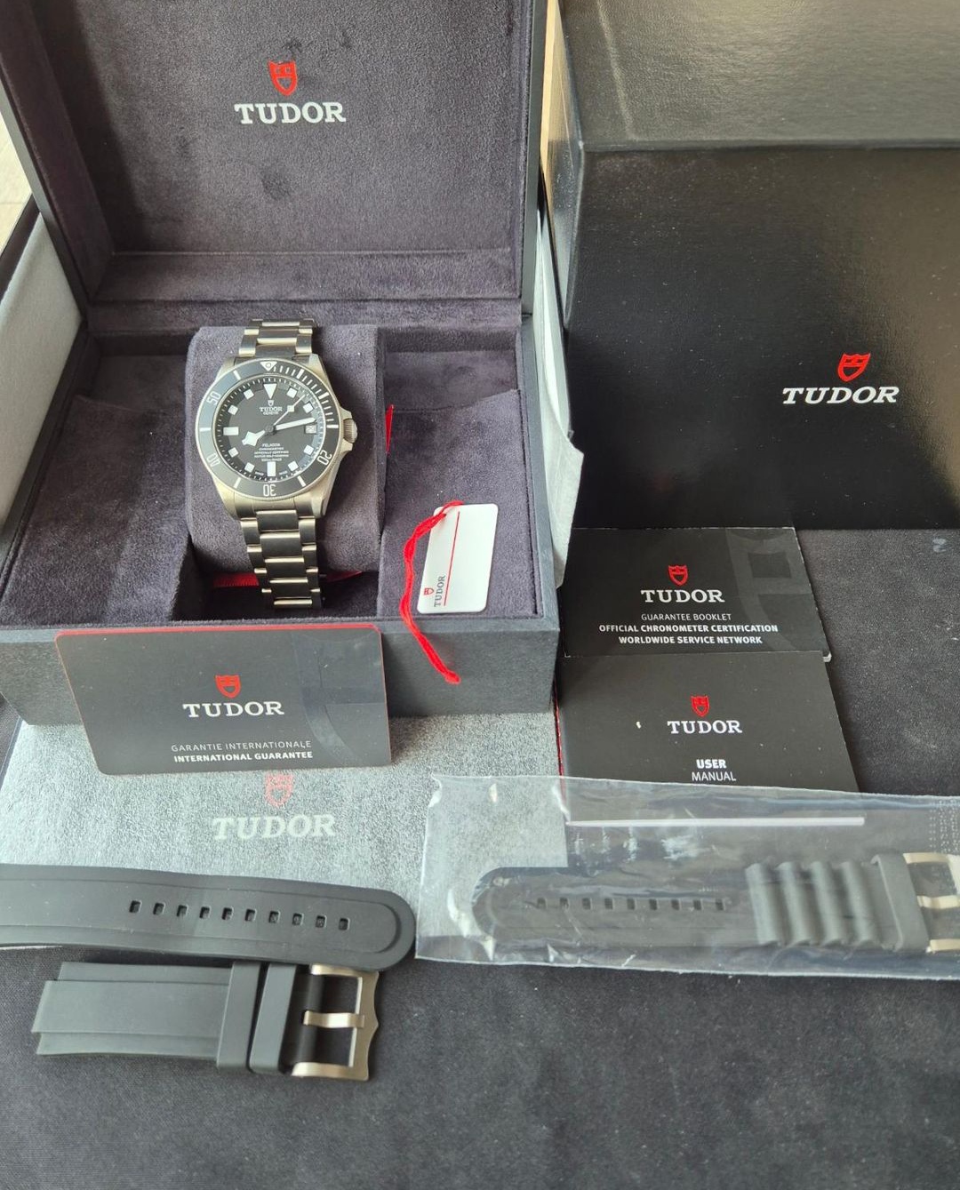 Jual Tudor Pelagos Titanium Black Bracelet 25600TN-0001