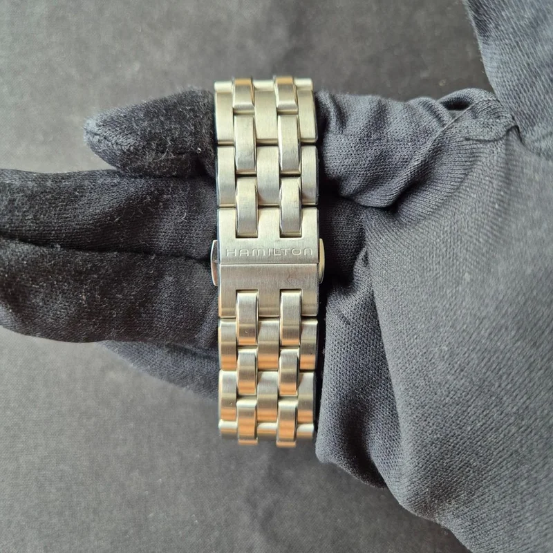 Thumb Jazzmaster 42 Day Date Stainless Steel / Silver / Bracelet