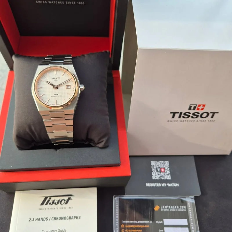 Thumb PRX Powermatic 80 Stainless Steel / Rose Gold PVD / Silver