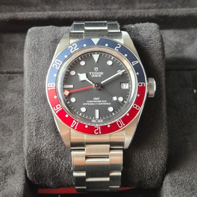 Black Bay GMT Stainless Steel / Black / Pepsi / Bracelet
