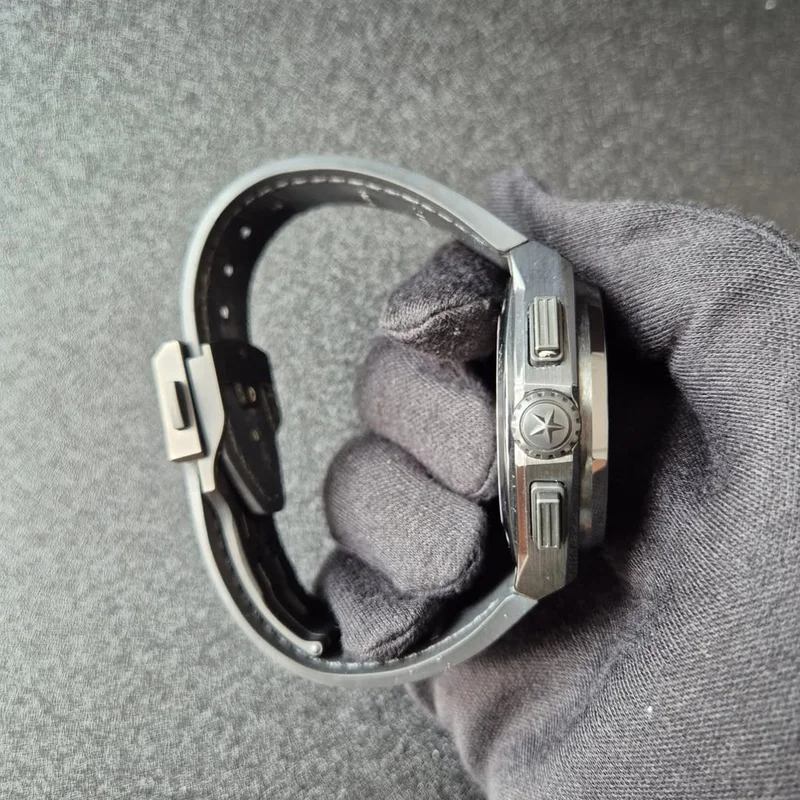 Thumb Defy El Primero 21 Black Ceramic / Skeleton / Alligator