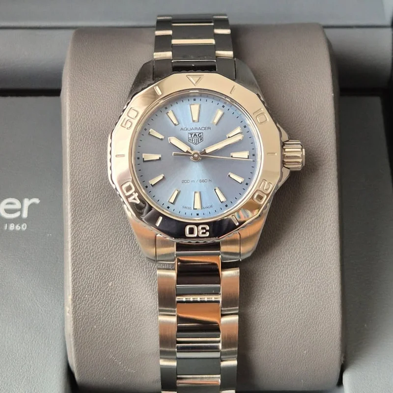 Aquaracer Professional 200 Quartz 30 Stainless Steel / Blue