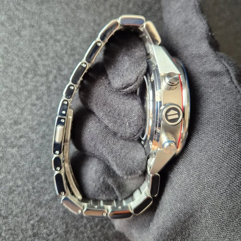 Thumb Carrera Calibre Heuer 02 GMT Stainless Steel / Skeleton / Bracelet