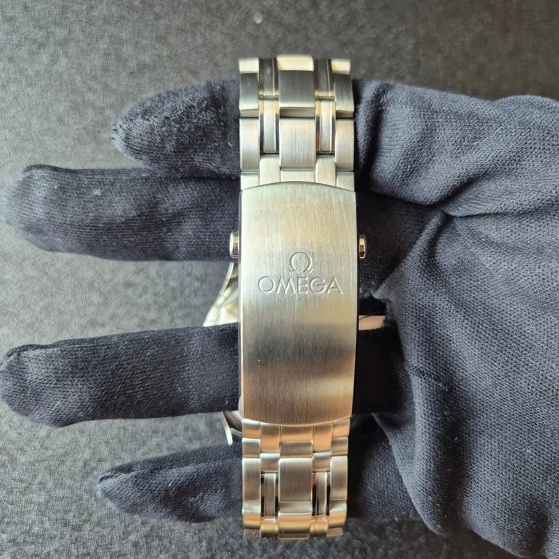 Thumb Seamaster Diver 300M Master Co-Axial 42 Stainless Steel / Green / Bracelet