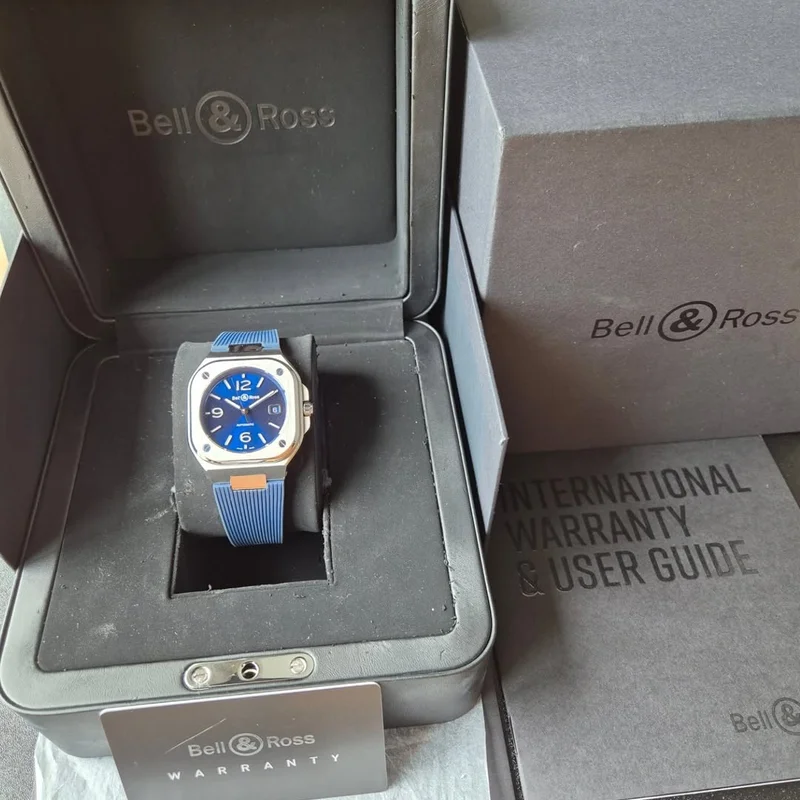 Thumb BR 05 Stainless Steel / Blue / Rubber