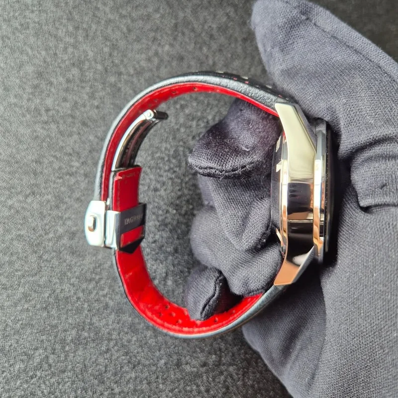 Thumb Carrera Calibre 16 41 Stainless Steel / Black Retro / Indy 500