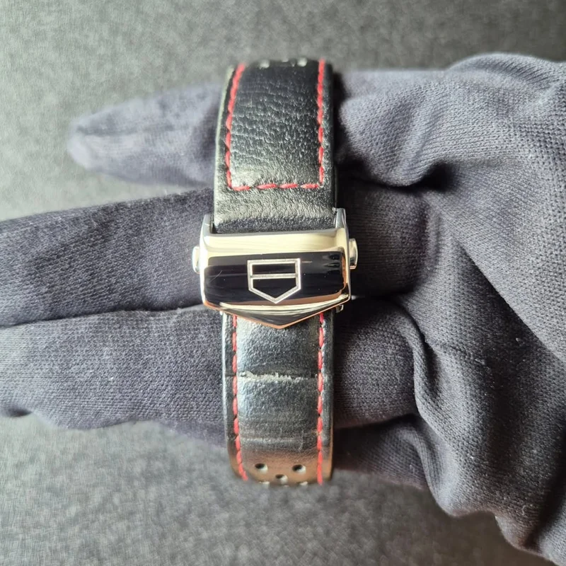 Thumb Carrera Calibre 16 41 Stainless Steel / Black Retro / Indy 500