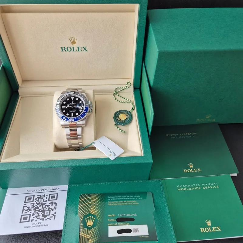 Thumb GMT-Master II Stainless Steel / BLNR / Oyster