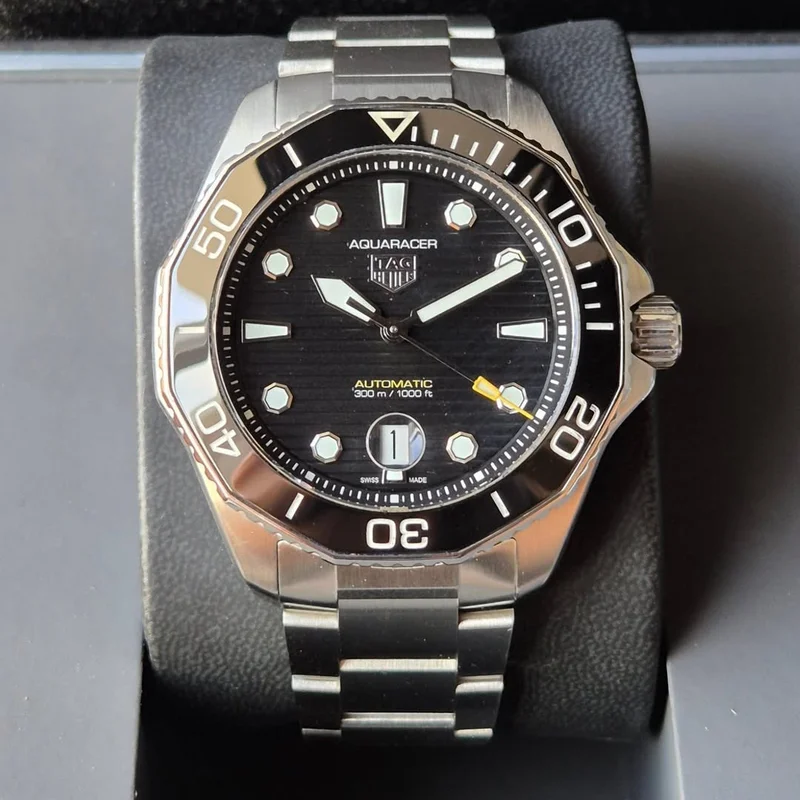 Aquaracer Professional 300 43 Stainless Steel / Black