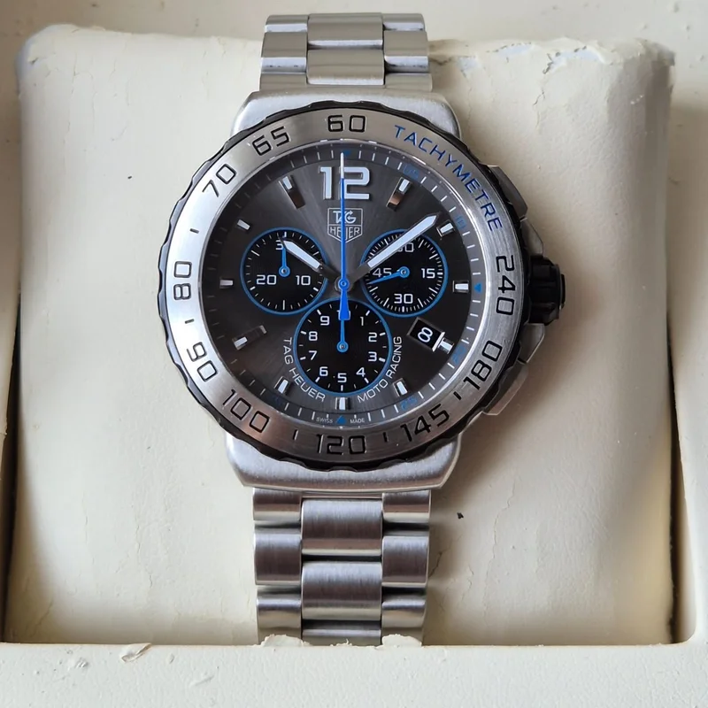 Formula 1 Quartz Chronograph 42 Stainless Steel / Grey / Bracelet