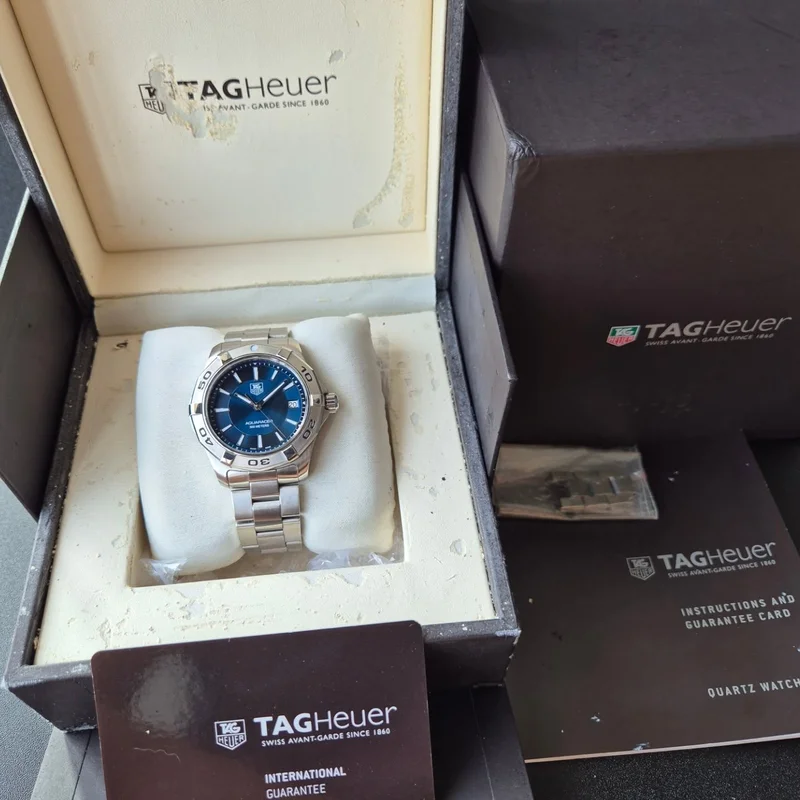 Thumb Aquaracer 300M Quartz 39 Stainless Steel / Blue / Bracelet