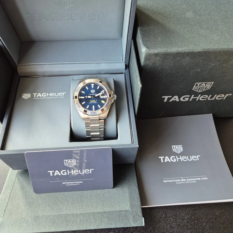 Thumb Aquaracer 300M Calibre 5 Automatic 41 Stainless Steel / Blue / Bracelet