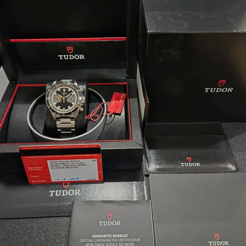 Thumb Heritage Chrono Black / Bracelet