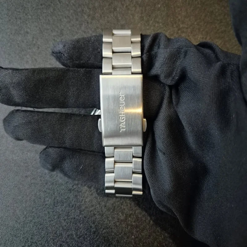 Thumb Aquaracer 300M Quartz Chronograph 43 Stainless Steel / Blue / Bracelet