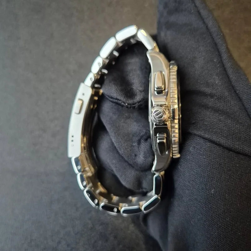 Thumb Aquaracer 300M Quartz Chronograph 43 Stainless Steel / Blue / Bracelet