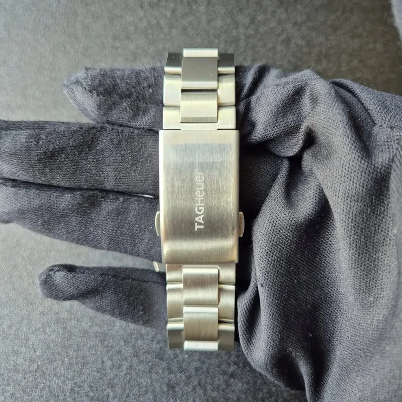 Thumb Aquaracer 500M Calibre 5 43 Stainless Steel / Black / Bracelet