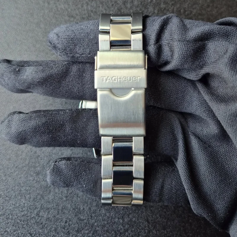 Thumb Aquaracer 300M Calibre 5 Day-Date 41 Stainless Steel / Black / Bracelet