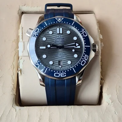 Seamaster Diver 300M Master Co-Axial 42 Stainless Steel / Grey / Rubber