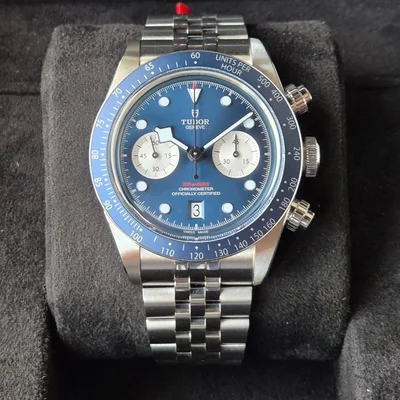 Heritage Black Bay Chrono Blue / Bracelet