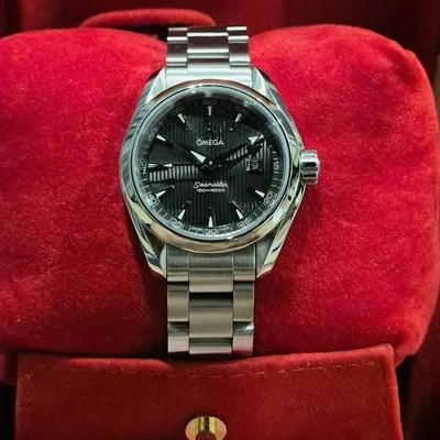 Seamaster Aqua Terra 150M Quartz 30 Stainless Steel / Grey / Bracelet