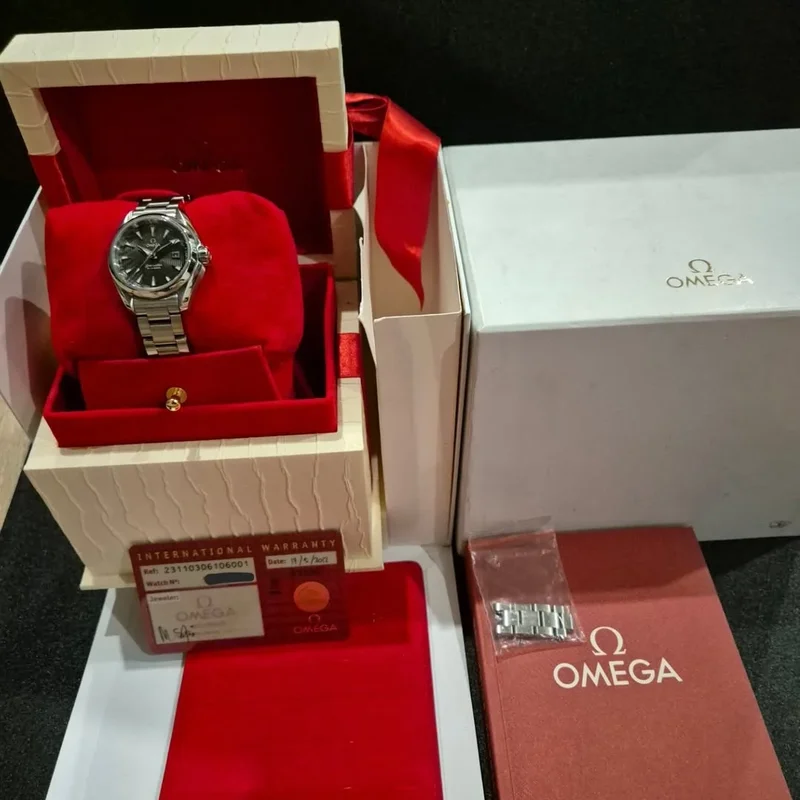 Thumb Seamaster Aqua Terra 150M Quartz 30 Stainless Steel / Grey / Bracelet