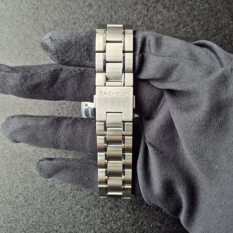 Thumb Carrera Calibre 16 41 Stainless Steel / Black / Bracelet