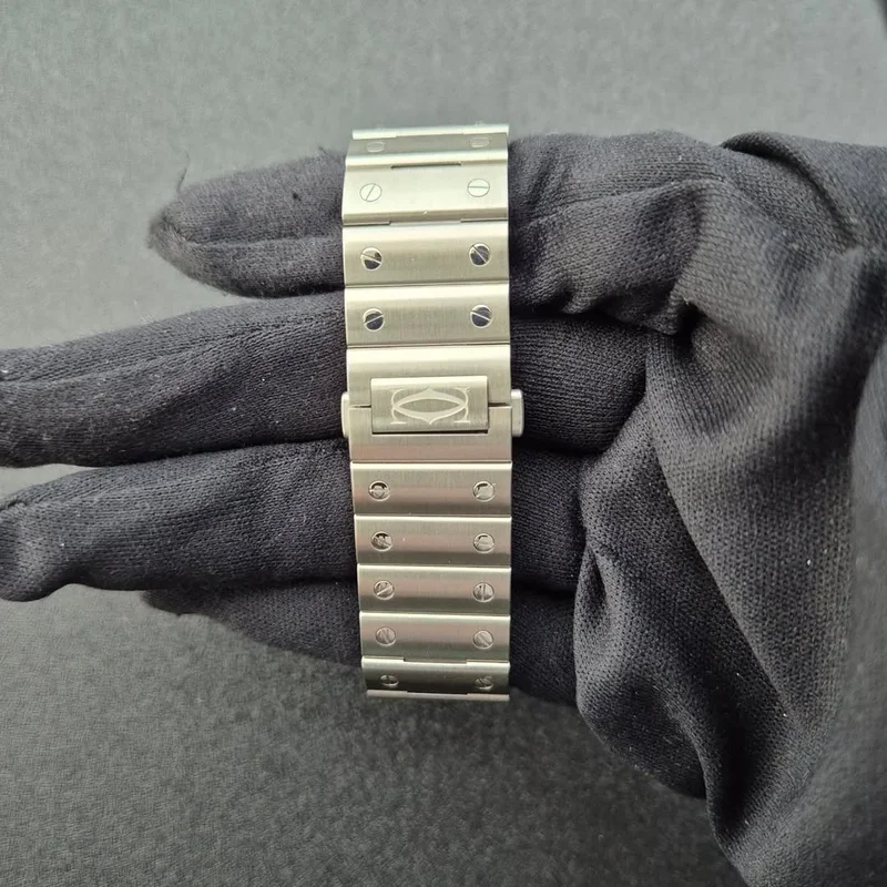 Thumb Santos Large Stainless Steel / White