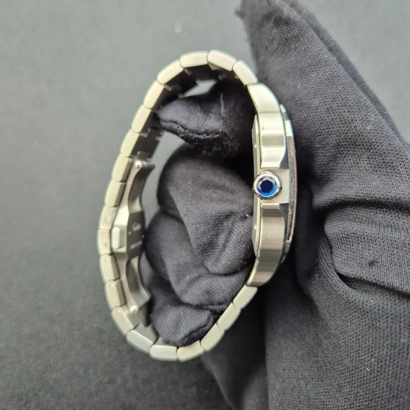 Thumb Santos Large Stainless Steel / White