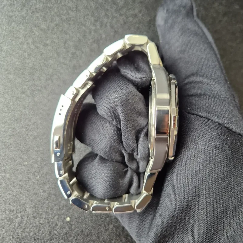 Thumb Aquaracer 300M Calibre 7 GMT Stainless Steel / Black / Bracelet