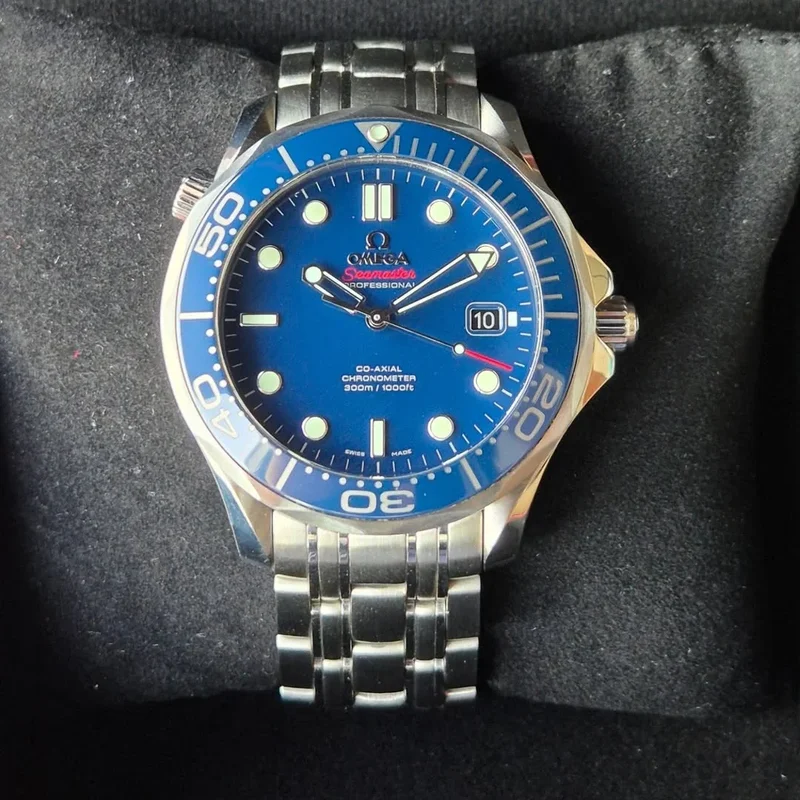 Seamaster Diver 300M Co-Axial 41 Stainless Steel / Blue / Bracelet / Ceramic