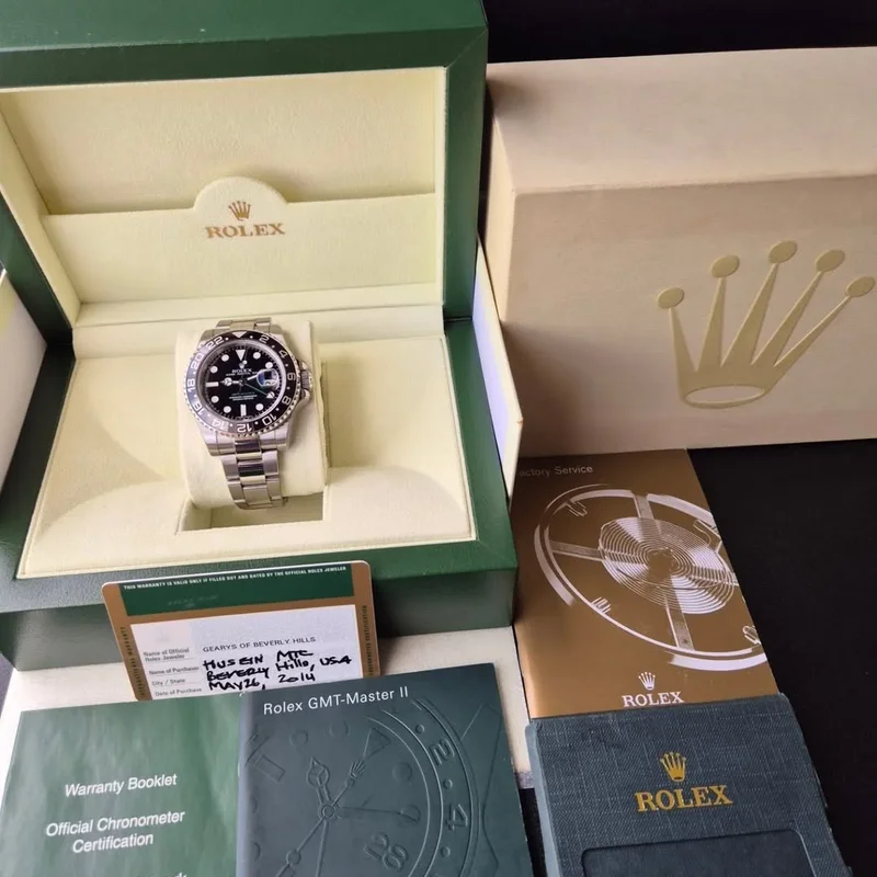 Thumb GMT-Master II Stainless Steel / LN