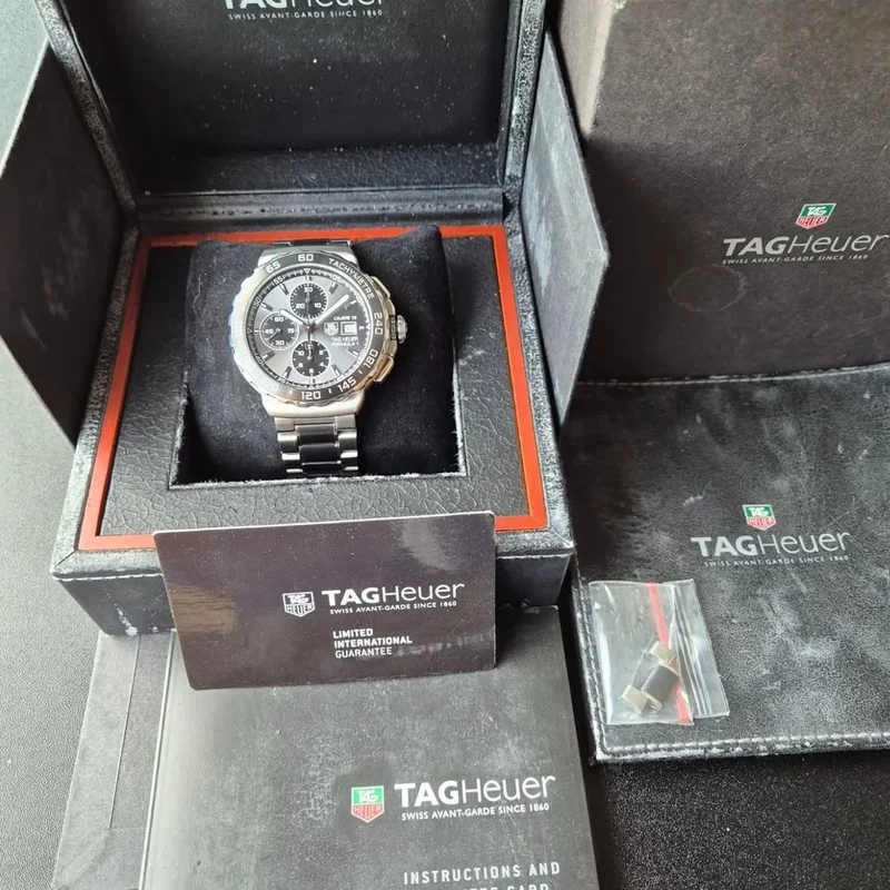 Thumb Formula 1 Calibre 16 44 Stainless Steel / Grey / Bracelet