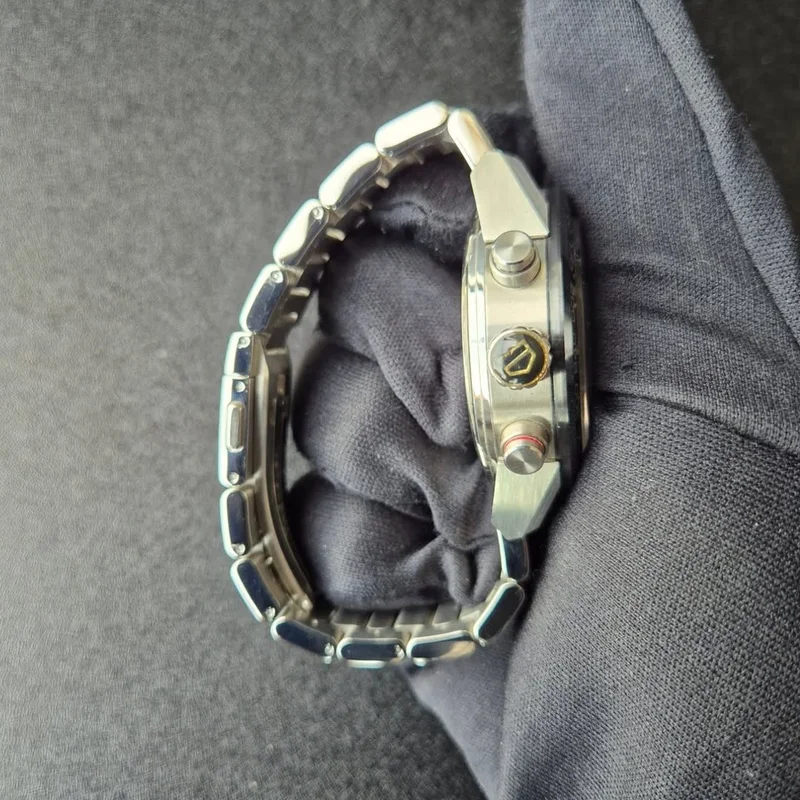 Thumb Carrera Calibre Heuer 01 43 Stainless Steel / Grey / Bracelet