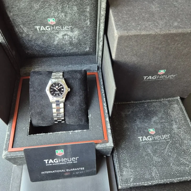 Thumb Aquaracer 300M Quartz 27 Stainless Steel / Black / Bracelet