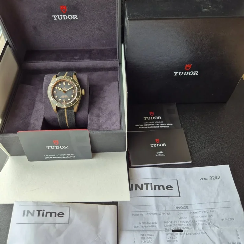 Thumb Heritage Black Bay Bronze / Slate / Textile