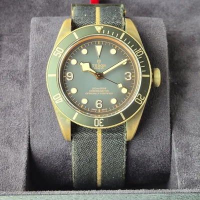 Heritage Black Bay Bronze / Slate / Textile