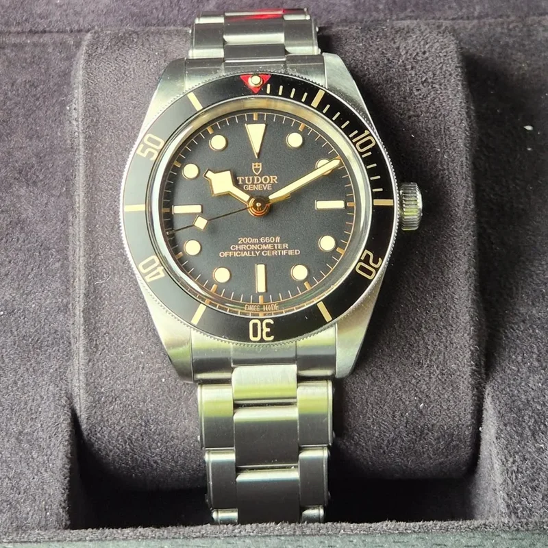 Black Bay Fifty-Eight Stainless Steel / Black / Bracelet