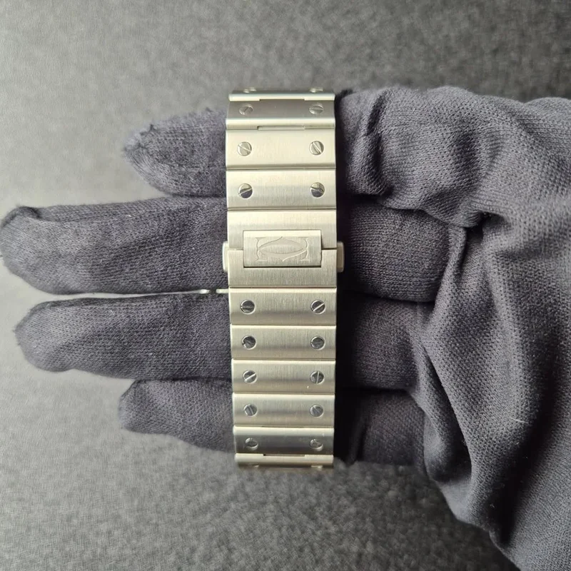 Thumb Santos Large Stainless Steel / White