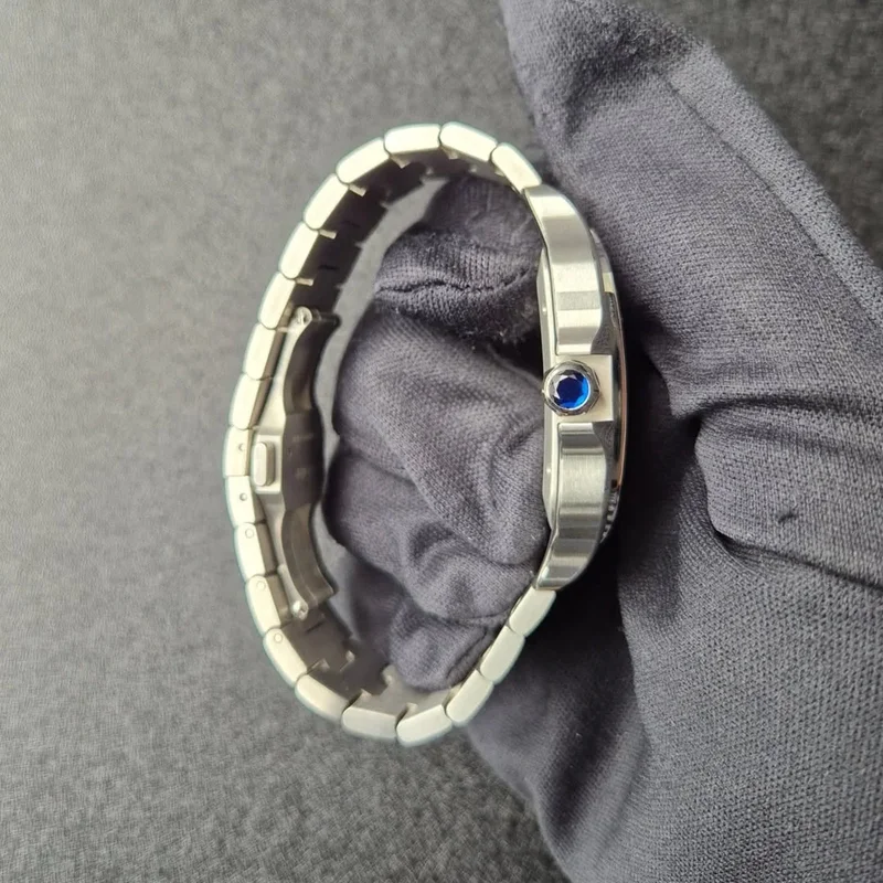 Thumb Santos Large Stainless Steel / White