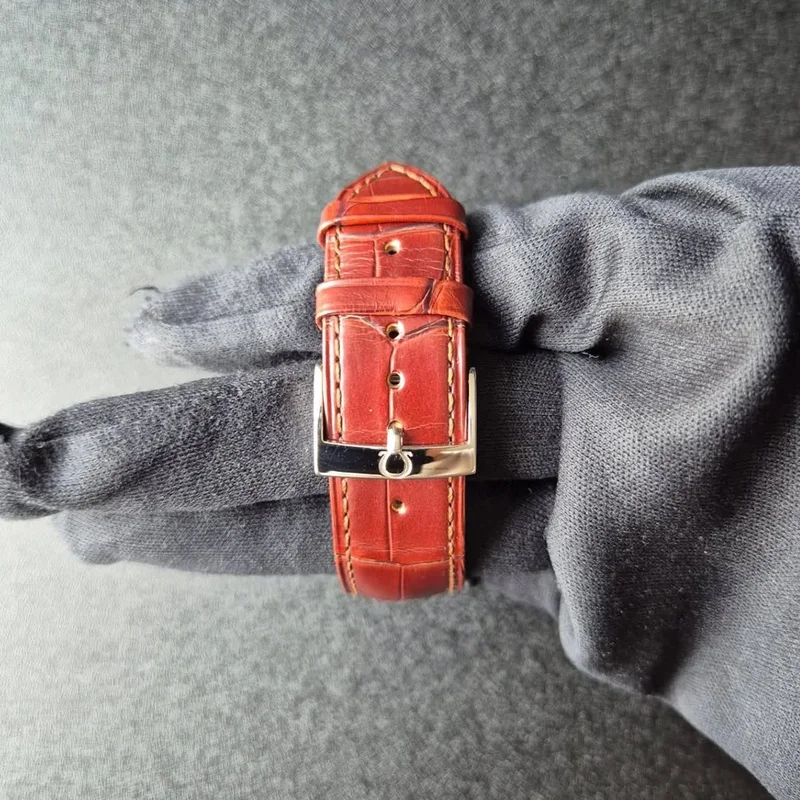 Thumb De Ville Prestige Co-Axial 39.5 Power Reserve Stainless Steel / Yellow Gold / Vintage Champagne Silk