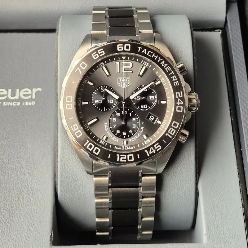 Formula 1 Chronograph Quartz 43 Stainless Steel / Black