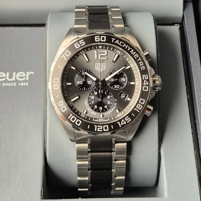 Formula 1 Chronograph Quartz 43 Stainless Steel / Black