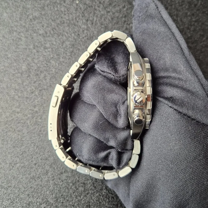 Thumb Formula 1 Chronograph Quartz 43 Stainless Steel / Black