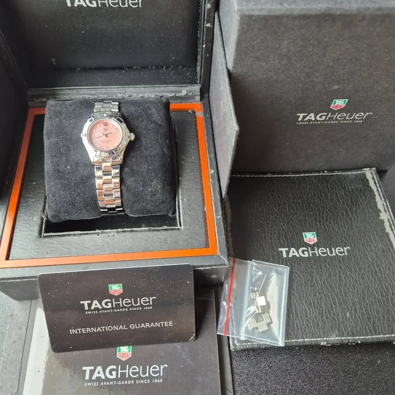 Thumb Aquaracer 300M Quartz 27 Stainless Steel / Pink MOP - Diamond / Bracelet