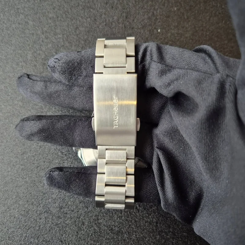 Thumb Aquracer 300M Calibre 5 43 Stainless Steel / White / Bracelet