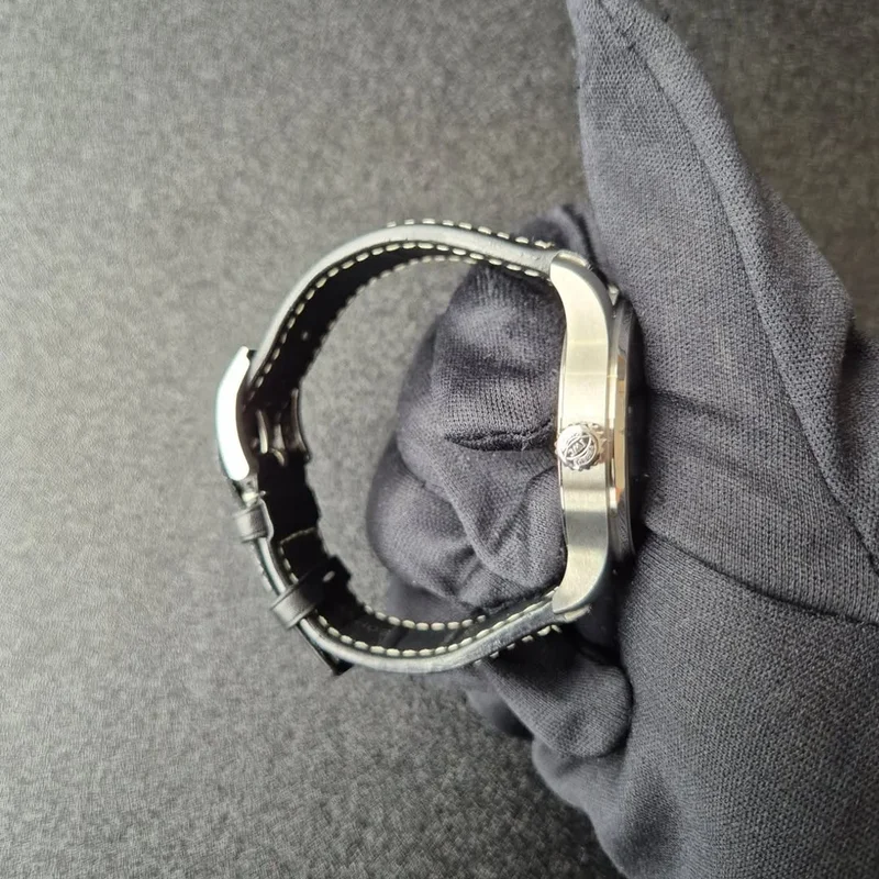 Thumb Pilot's Watch Mark XX Stainless Steel / Blue