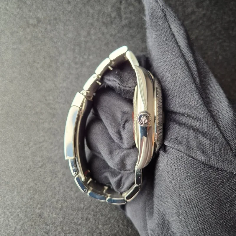 Thumb Sky-Dweller Stainless Steel - White Gold / Blue / Oyster