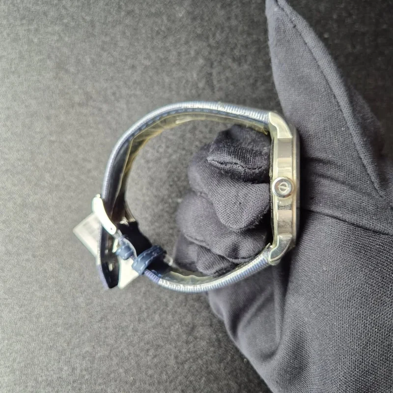 Thumb Classima 42 Automatic Stainless Steel / Grey / Blue Strap