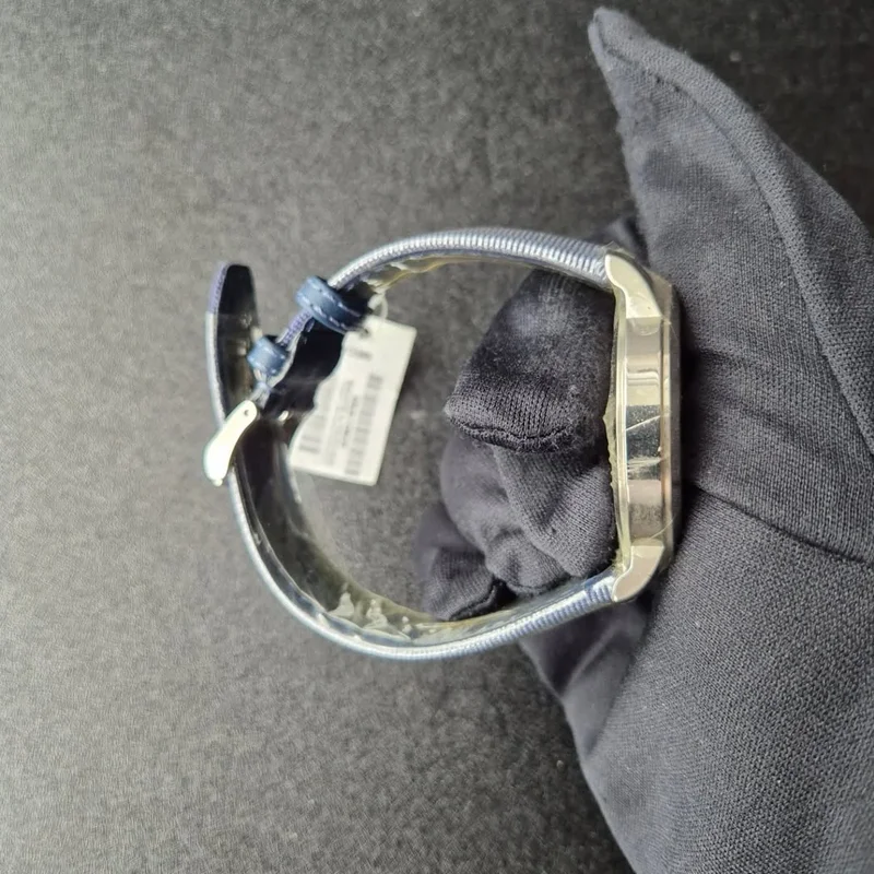 Thumb Classima 42 Automatic Stainless Steel / Grey / Blue Strap